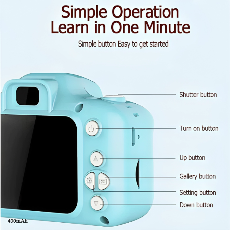 Appareil photo compact pour enfants