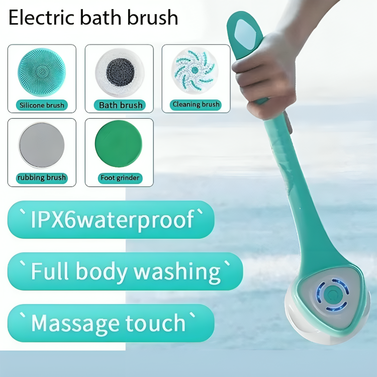 Brosse électrique de douche pour le corps