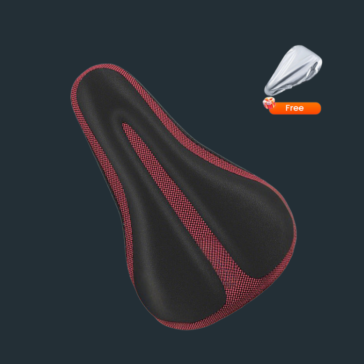 Housse rembourrée pour selle de vélo