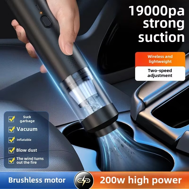 Aspirateur portatif sans fil pour voiture