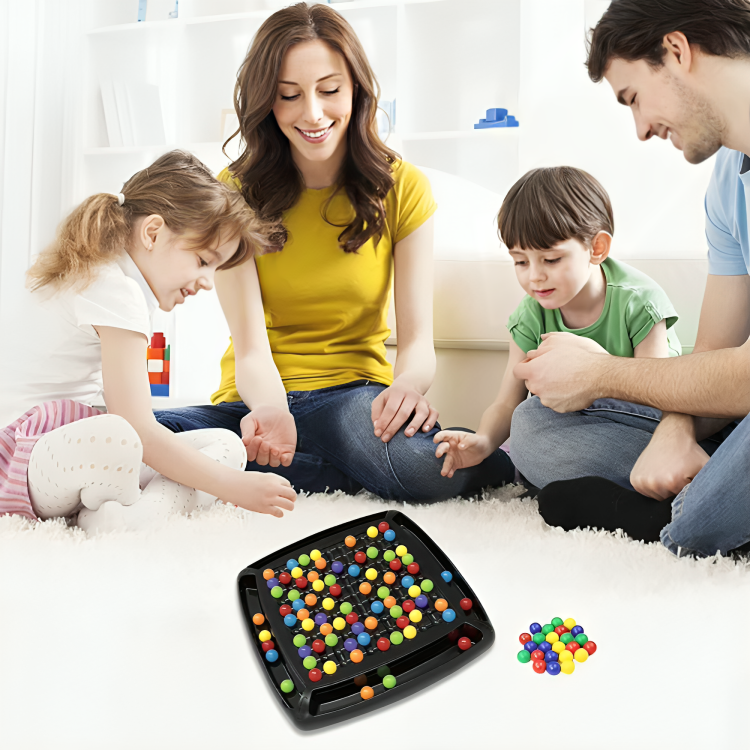 Jeu d’association de couleurs à 2 joueurs – 80 à 241 billes