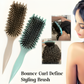 Brosse de coiffage pour définir les boucles