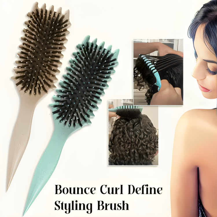 Brosse de coiffage pour définir les boucles