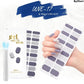 Ensemble de manucure avec lampe LED et autocollants en gel