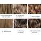 Extensions de cheveux sur fil, longueurs de 36 à 46 cm