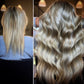 Extensions de cheveux sur fil, longueurs de 36 à 46 cm