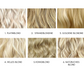 Extensions de cheveux sur fil, longueurs de 36 à 46 cm