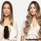 Extensions de cheveux sur fil, longueurs de 36 à 46 cm
