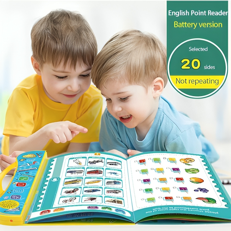 Livre sonore interactif pour enfants avec musique et mots