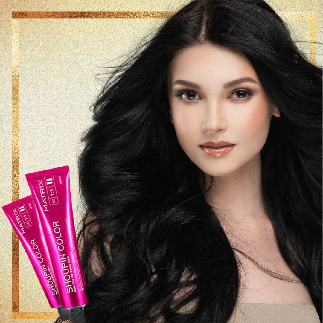 Shampoing colorant en plusieurs teintes