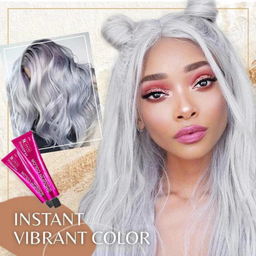 Shampoing colorant en plusieurs teintes