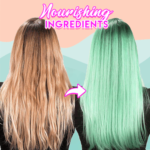 Shampoing colorant en plusieurs teintes