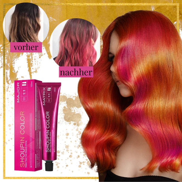 Shampoing colorant en plusieurs teintes
