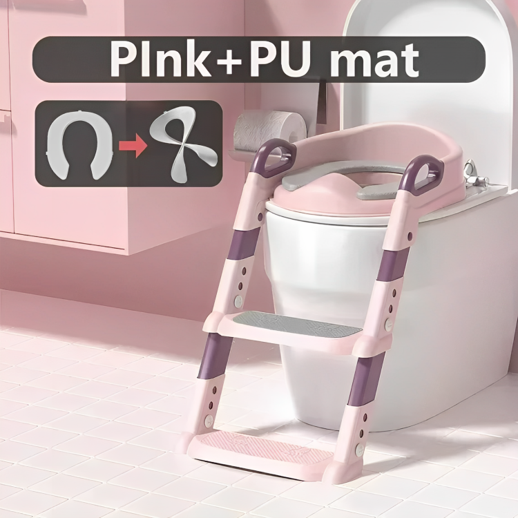 Réducteur de toilettes pour enfant avec marchepied