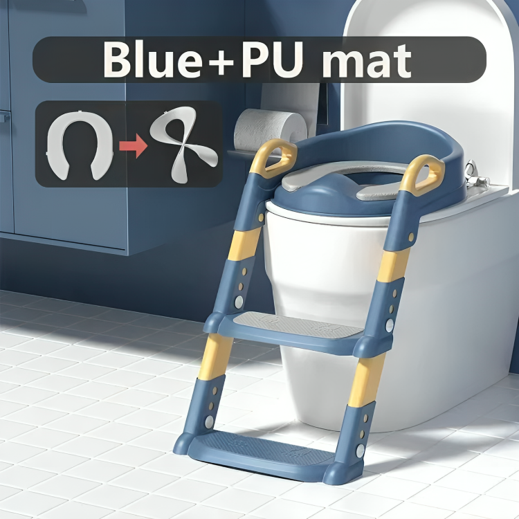 Réducteur de toilettes pour enfant avec marchepied