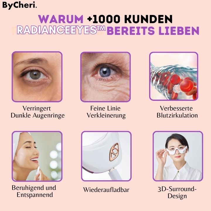Appareil de massage à microcourants pour le contour des yeux