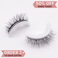 Faux cils autocollants lavables en fibres synthétiques