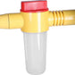 Brosse de lavage automobile rotative à eau avec manche