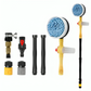 Brosse de lavage automobile rotative à eau avec manche