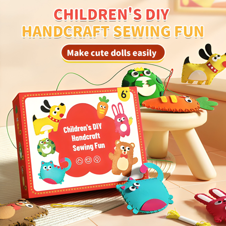 Kit de couture de poupées pour enfants