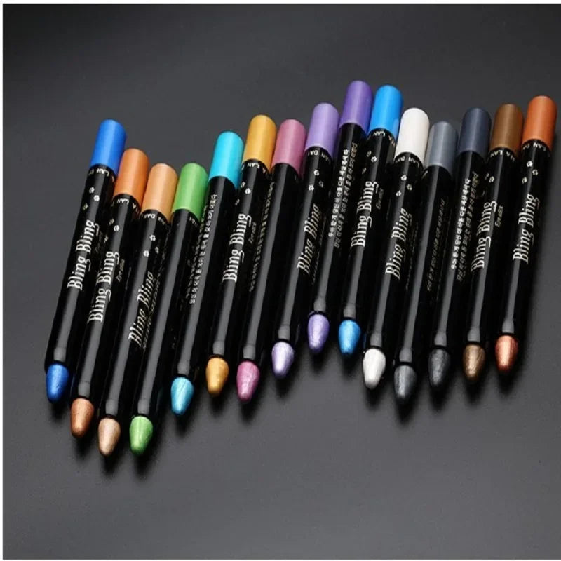 Crayon d’ombre à paupières irisée, 15 teintes