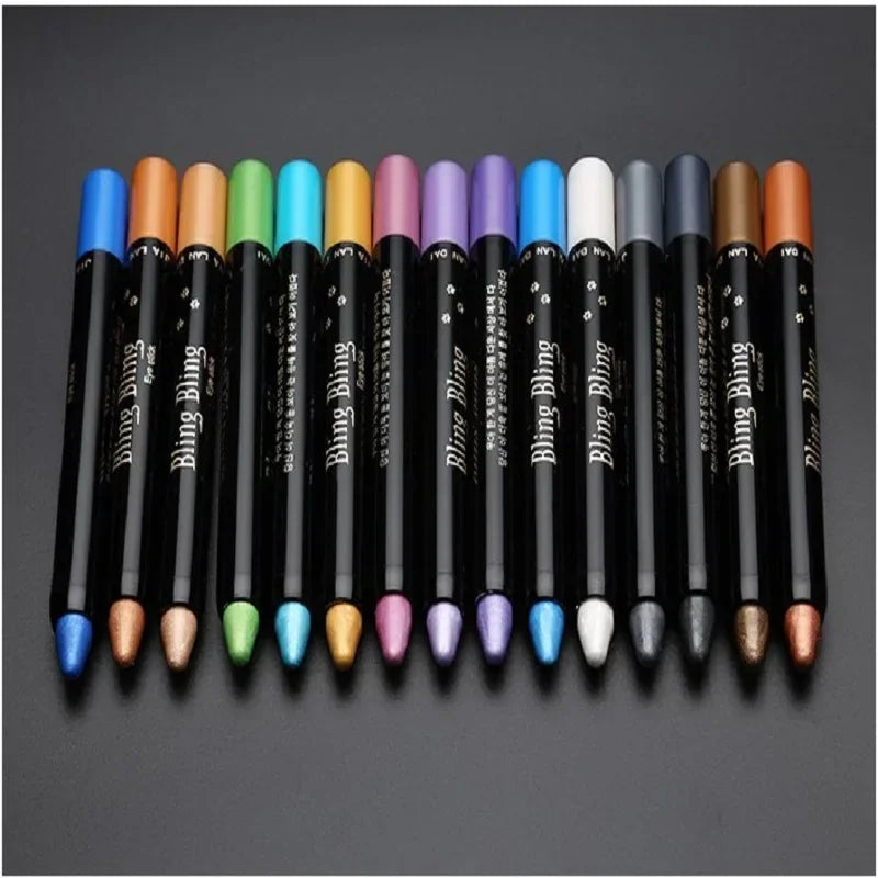 Crayon d’ombre à paupières irisée, 15 teintes