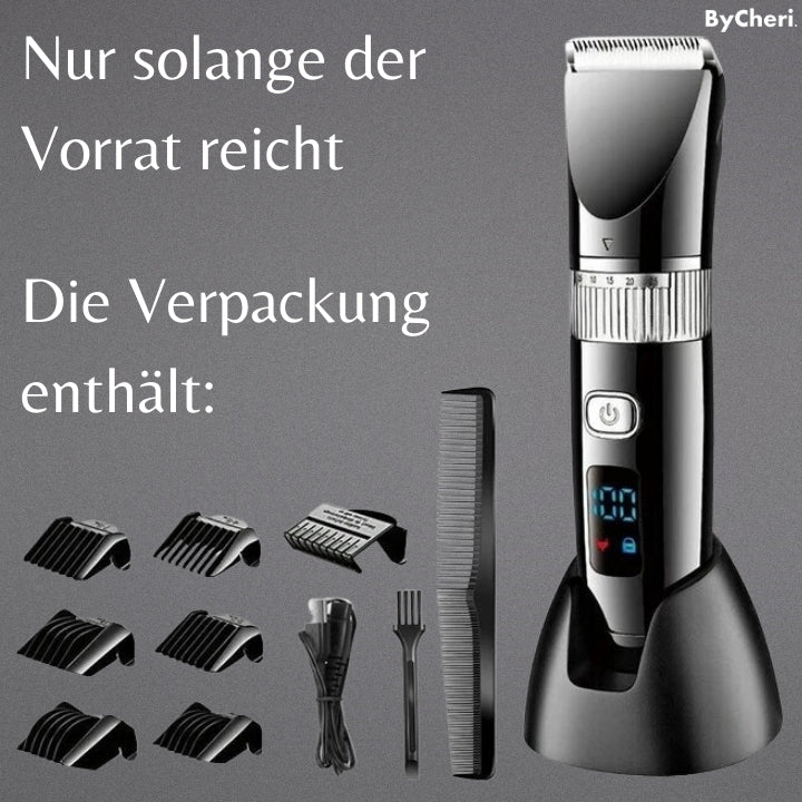 Tondeuse à cheveux rechargeable à lame titane-céramique