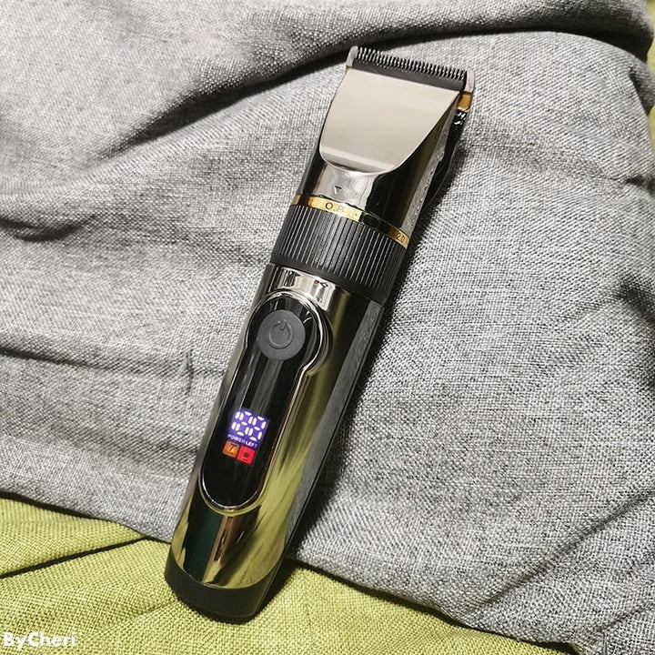 Tondeuse à cheveux rechargeable à lame titane-céramique