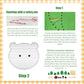 Kit de couture de 3 animaux pour enfants