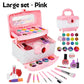 Coffret de maquillage lavable pour enfants