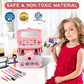 Coffret de maquillage lavable pour enfants