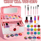 Coffret de maquillage lavable pour enfants