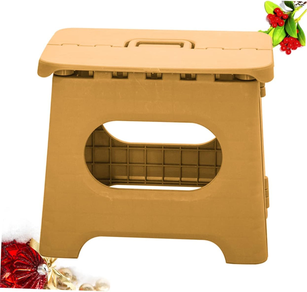 Petit marchepied pliable en plastique, deux formats