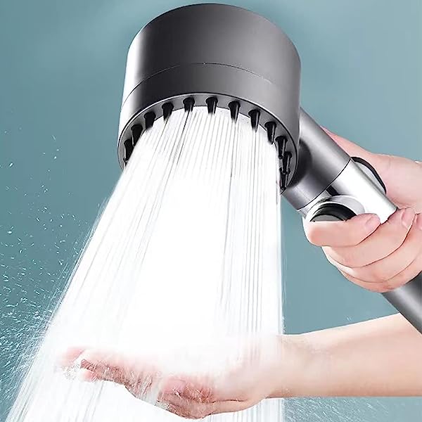 Pommeau de douche à filtre multicouche en acier et ABS