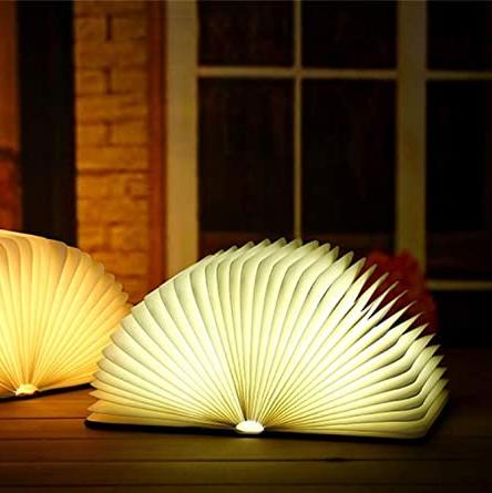 Veilleuse LED en forme de livre rechargeable USB