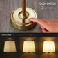 Lampe de table LED sans fil avec abat-jour textile – image 10