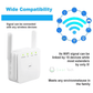 Répéteur Wi-Fi double bande avec configuration WPS