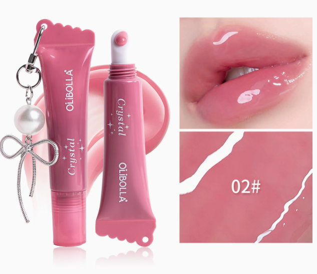 Gloss liquide aux peptides – Couleur et brillance – Lot de 2