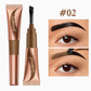 Gel teinté sourcils peel-off – Définition longue tenue – Lot de 2