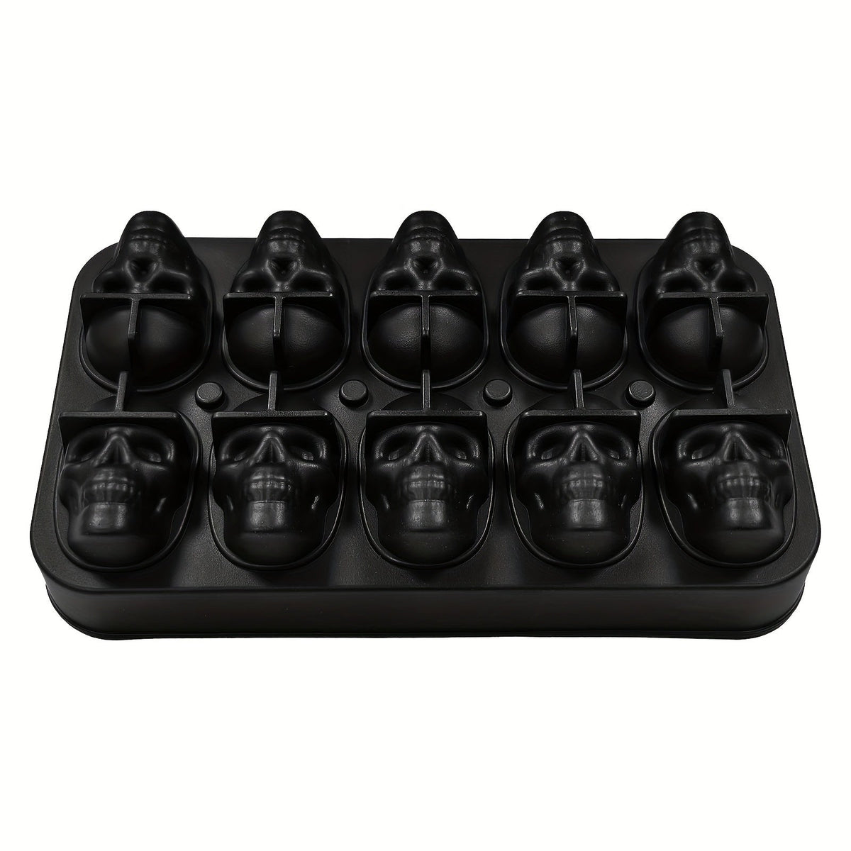 Moule à glaçons en silicone en forme de crâne