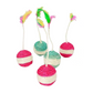 Felineau Balles Sisal avec Plumes pour Chat - Lot de 5