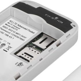 Routeur Wi-Fi mobile 4G LTE rechargeable