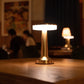 Lampe de table rechargeable rétro avec variateur