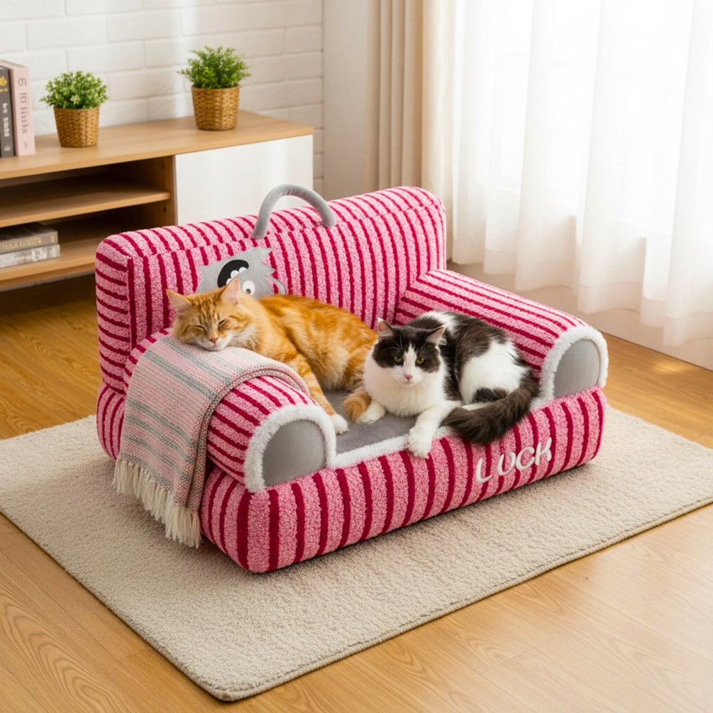 Lit-canapé moelleux pour animaux – image 13