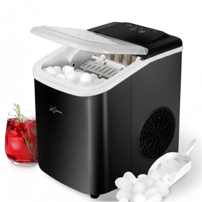 Machine à glaçons de comptoir avec deux tailles de glace