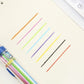 Crayon multicolore 8 en 1 à mécanisme à clic