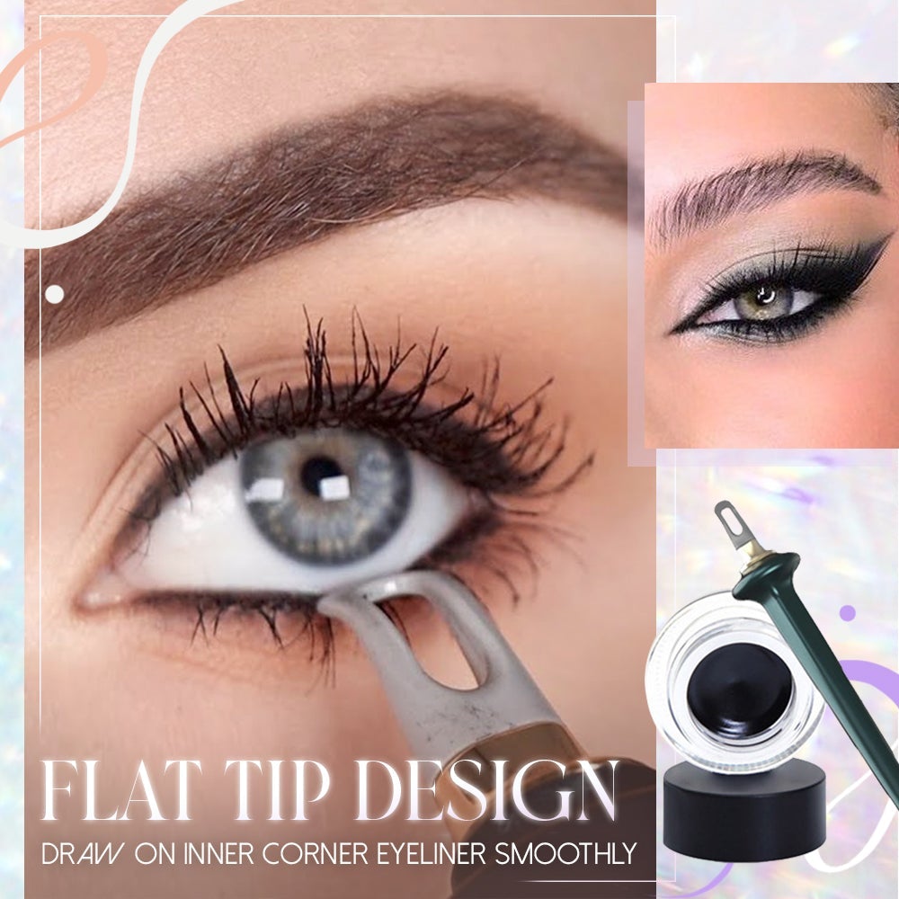 Ensemble de maquillage des yeux avec applicateur et crème