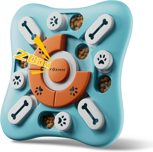 Jouet Puzzle Interactif pour Chien – Jeu d’Activation Anti-Ennui avec Cachettes à Friandises