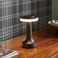 Lampe de table rechargeable rétro avec variateur