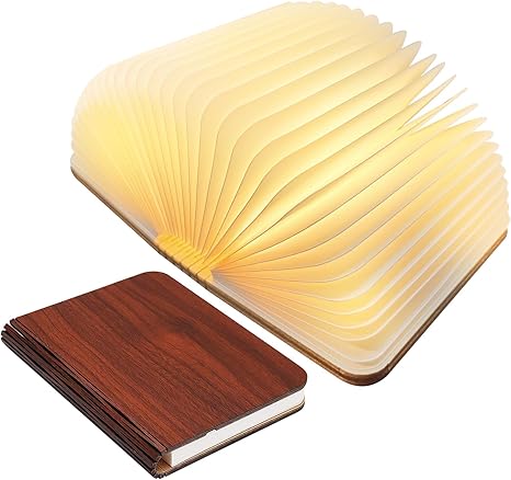 Veilleuse LED en forme de livre rechargeable USB